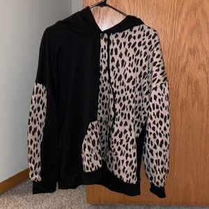 Animal Print Hoodie